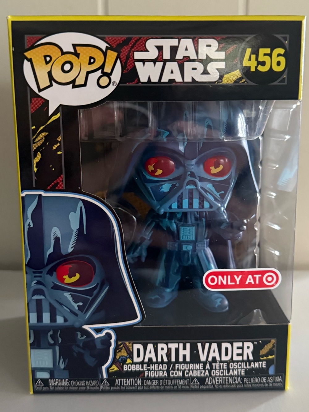 Funko Pop! Darth Vader Blue and Red Variant - Target Exclusive